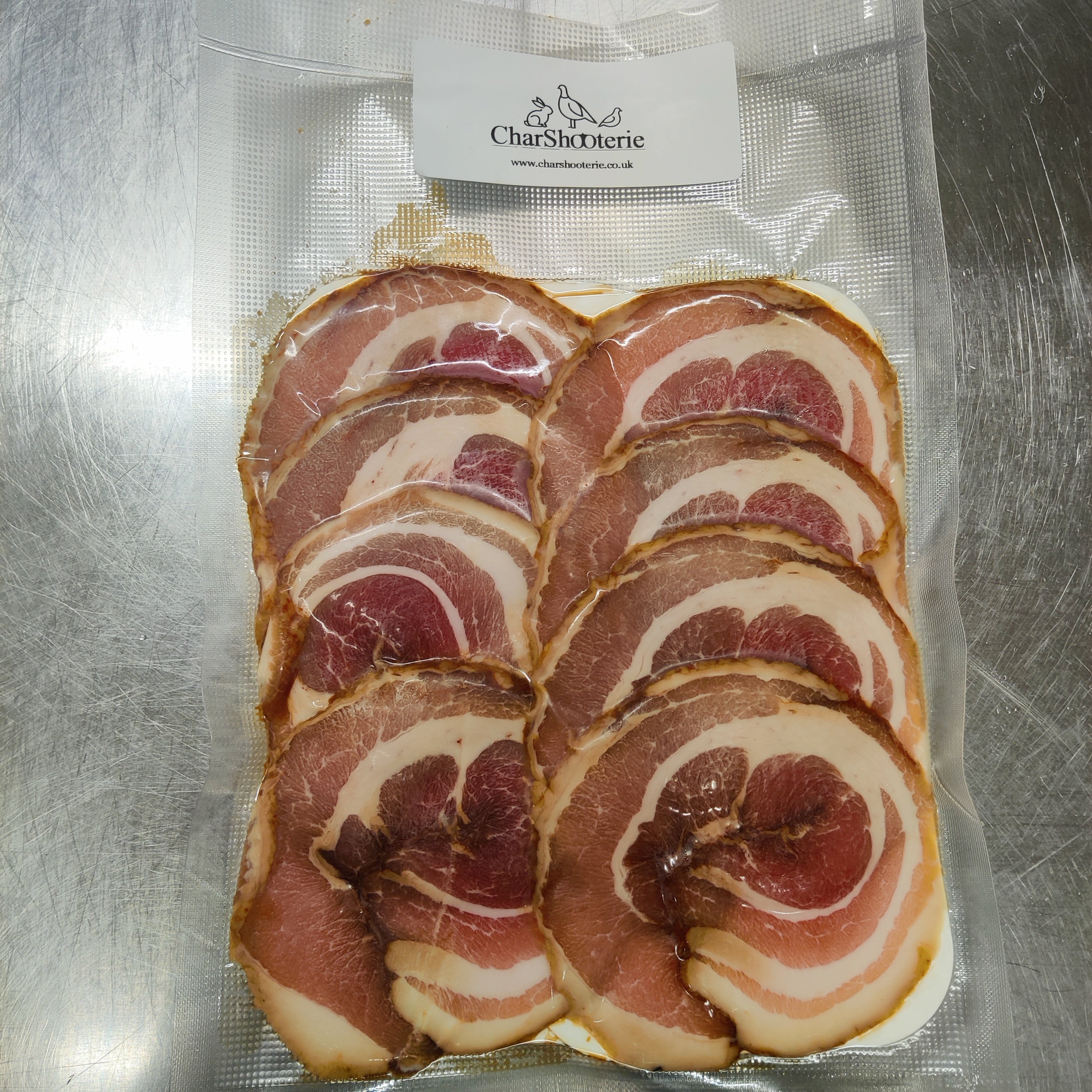 Guilin Chilli Streaky Bacon — 8 per pack, 220g e
