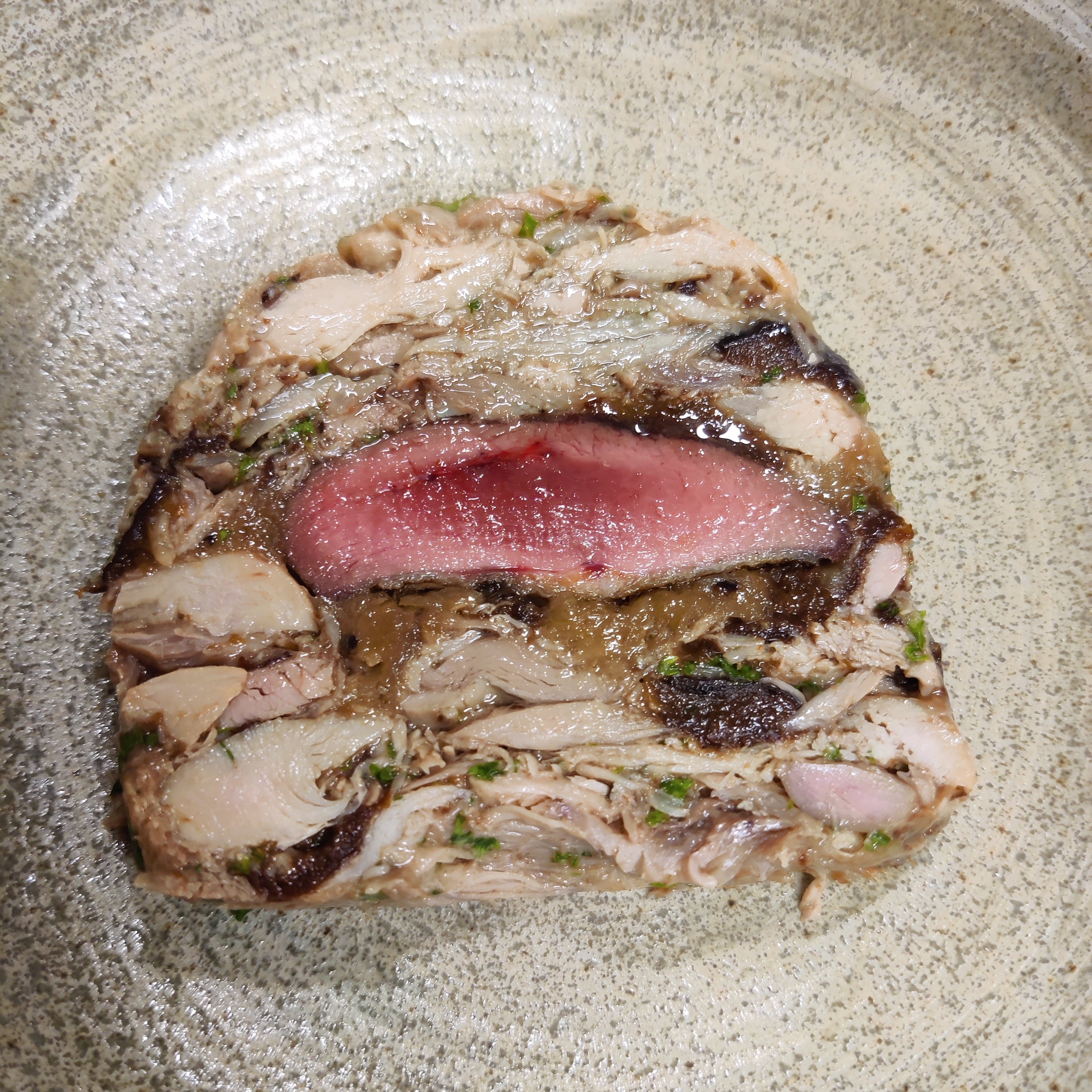 Rabbit and Wood Pigeon Terrine