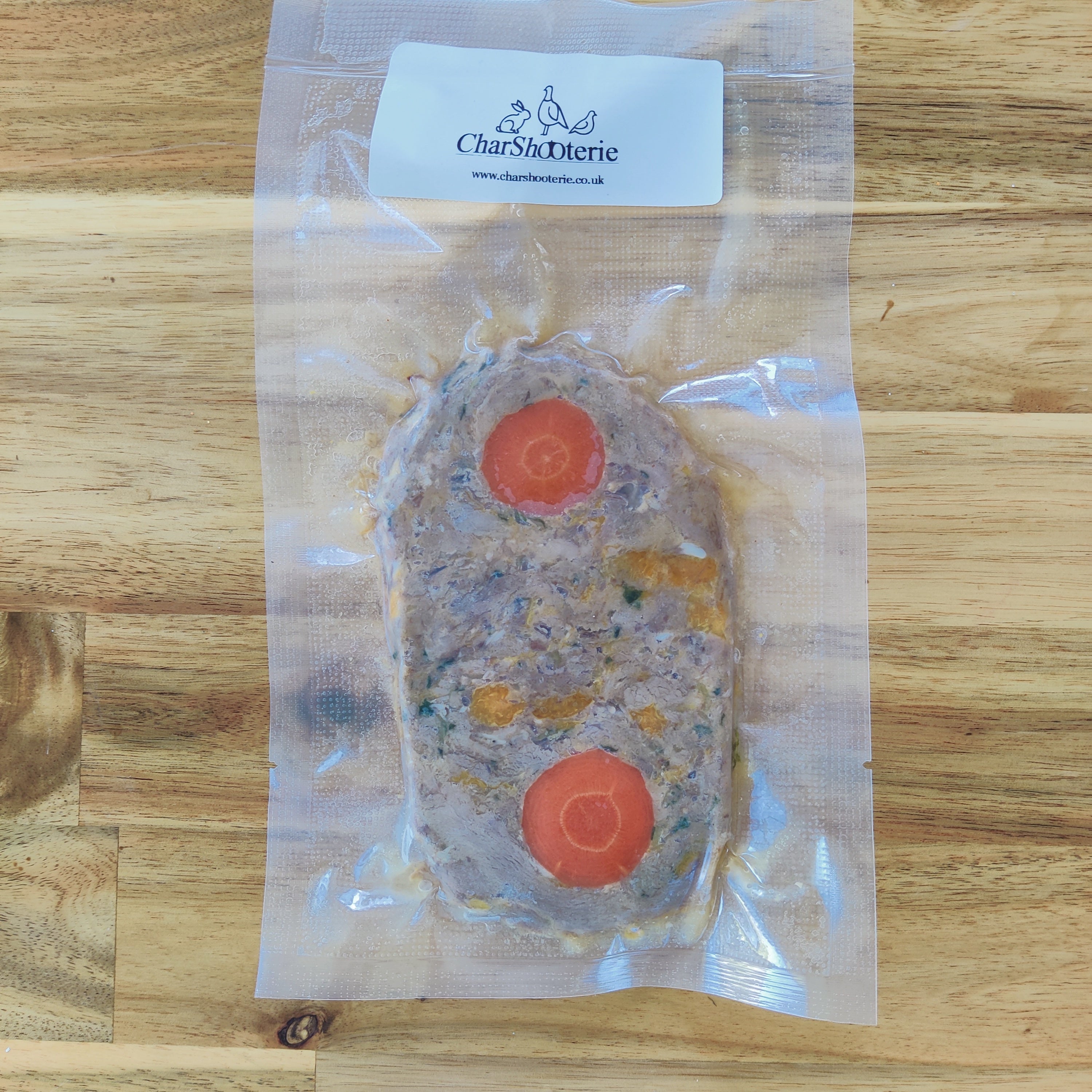 Slow Cooked Lamb, Carrot and Spiced Apricot Terrine
