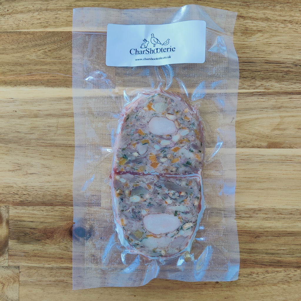 Rabbit Terrine Pressed with Seared Rabbit Loin
